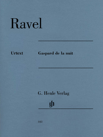 Ravel, ed. Jost – Gaspard de la Nuit – Piano