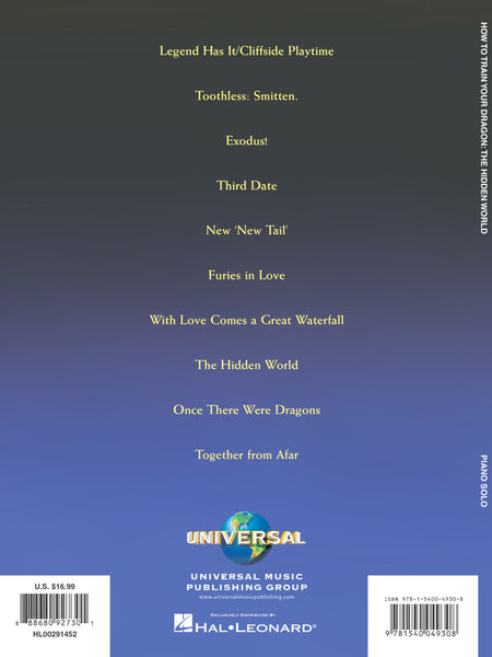 Powell - How to Train Your Dragon: The Hidden World - Piano