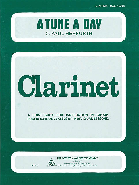 Herfurth – A Tune a Day: Clarinet, Book 1 – Clarinet Method