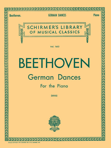 Beethoven, ed. Seiss – German Dances – Piano