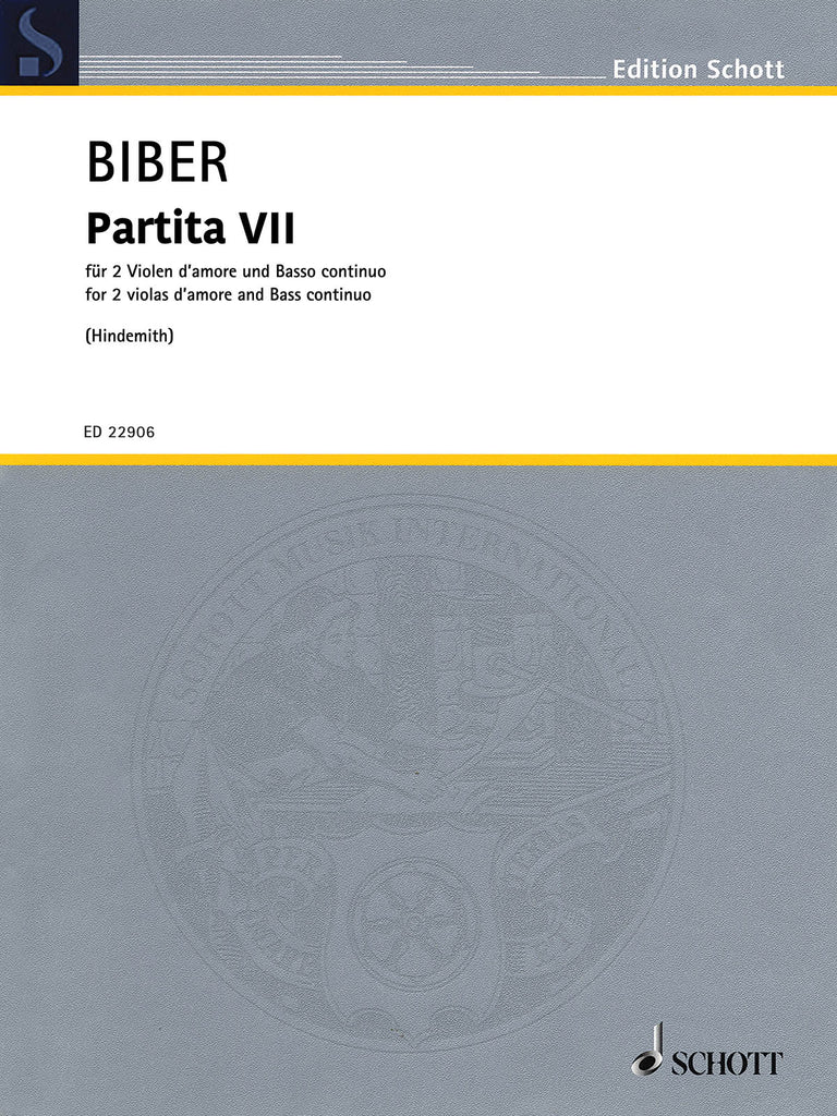 Biber, arr. Hindemith – Partita VII – 2 Violins and Basso Continuo
