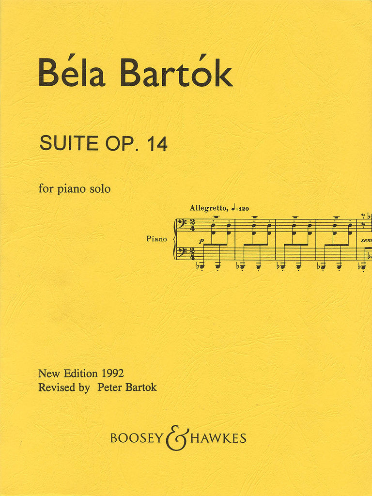 Bartok – Suite, Op. 14 – Piano