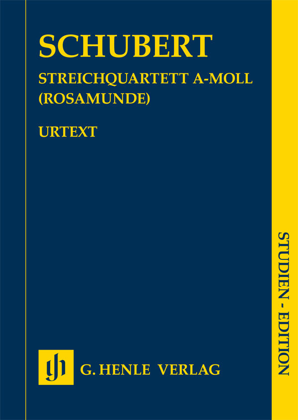 Schubert - String Quartet in A Minor, Op. 29 (Rosamunde) - Study Score