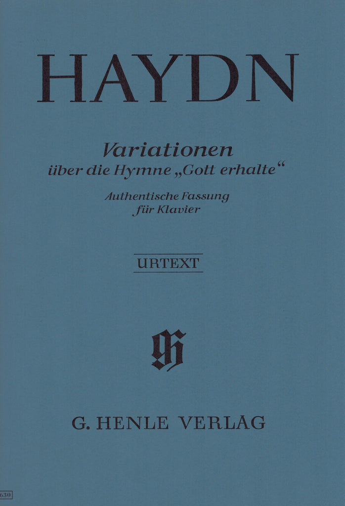 Haydn, ed. Gerlach – Variations on the Hymn "Gott erhalte" – Piano