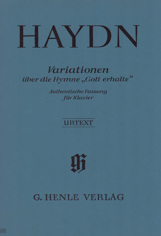 Haydn, ed. Gerlach – Variations on the Hymn "Gott erhalte" – Piano