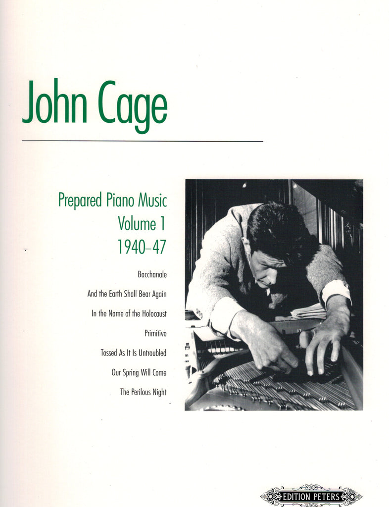 Cage – Prepared Piano Music 1940-47, Vol. 1 – Piano
