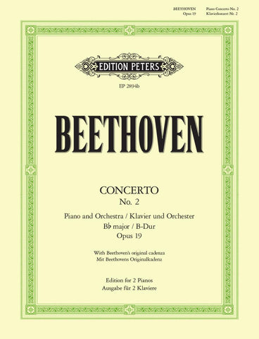 Beethoven, ed. Pauer – Concerto No. 2 in Bb Major, Op. 19 – 2 Pianos, 4 Hands