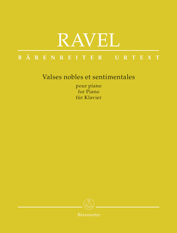Ravel - Valses nobles et sentimentales - Piano