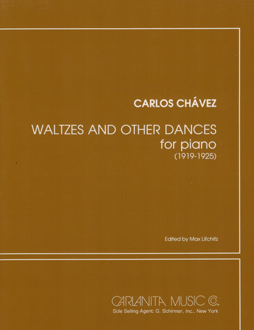 Chavez, ed. Lifchitz – Waltzes and Dances – Piano