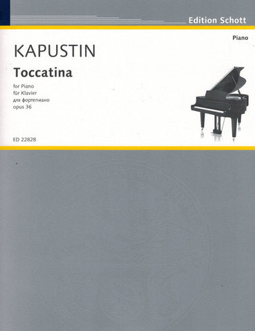 Kapustin – Toccatina, Op. 36 – Piano