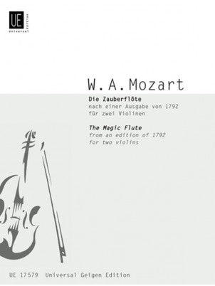 Mozart,  Arr. Kovacic- Magic Flute - Violin Duet