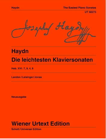 Haydn, ed. Landon – The Easiest Piano Sonatas, Hob XVI: 7, 9, 4, 8 – Piano