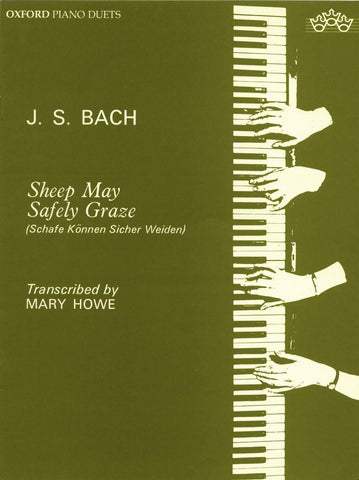 Bach, arr. Howe – Sheep May Safely Graze – Piano, 4 Hands