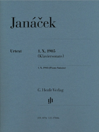 Janacek, ed. Zahradka - Piano Sonata 1.X.1905 - Piano Solo