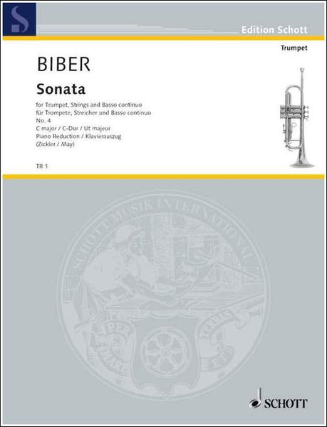 Biber, ed. Zickler - Sonata No. 4 C- Major - Trumpet and Piano