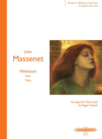 Massenet, arr. Nichols – Meditation from "Thais" – Piano