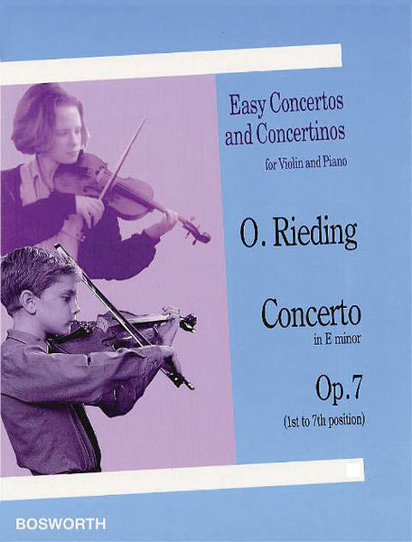 Rieding - Concerto in E Minor, Op. 7 - Violin and Piano