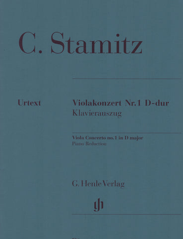 Stamitz - Viola Concerto in D Major, Op. 1 - Viola and Piano