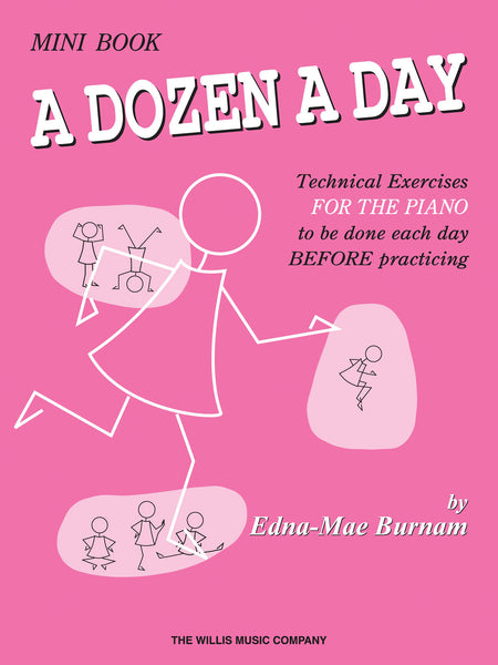 Burnam – A Dozen a Day, Mini Book – Piano Method