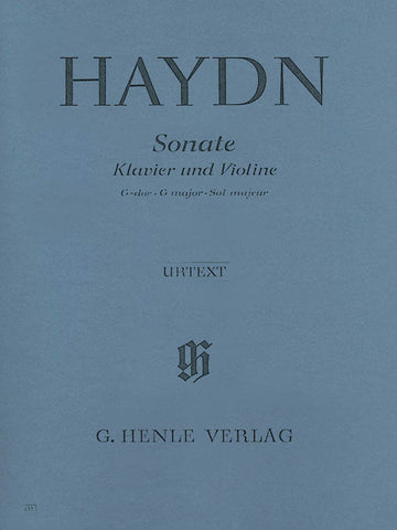 Haydn, eds. Becker-Glauch, Demus, and Guntner - Sonata in G Major, Hob.XV:32 - Violin and Piano