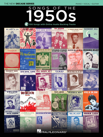 Various – Songs of the 1950s (w/Audio Access) – Piano, Vocal, Guitar
