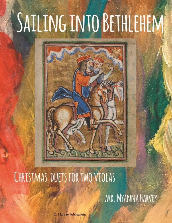 Harvey, arr. - Sailing into Bethlehem: Christmas Duets for Two Violas - Viola Duet