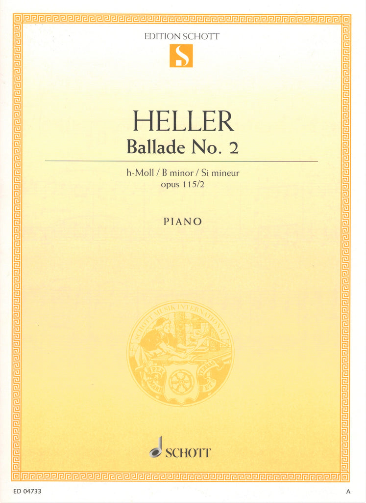 Heller – Ballade No. 2 in B Minor, Op. 115/2 – Piano
