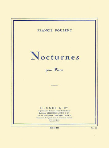 Poulenc – Nocturnes – Piano