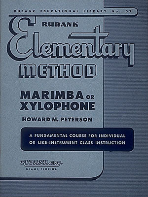 Peterson, ed. – Rubank Elementary Method – Marimba Method