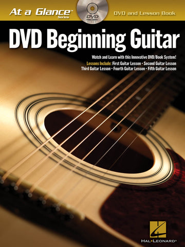 Johnson and Mueller - At a Glance: Beginning Guitar (w/DVD) - Guitar Method