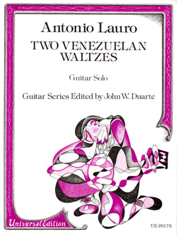 Lauro, ed. Duarte - 2 Venezuelan Waltzes - Guitar Solo