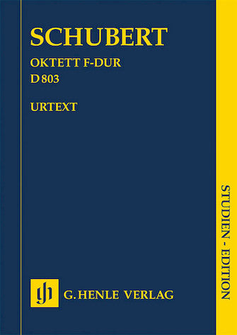 Schubert, ed. Jost – Octet in F Major, D. 803 – Study Score