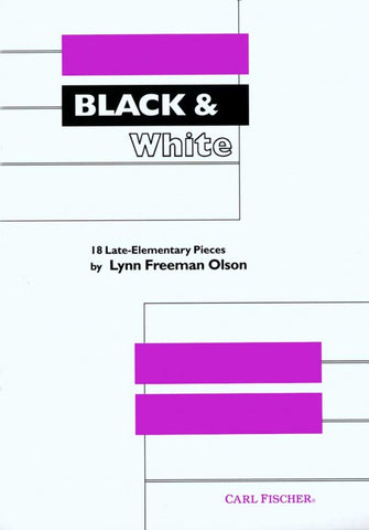 Lynn Freeman Olson - Black and White: Elementary - Piano Method