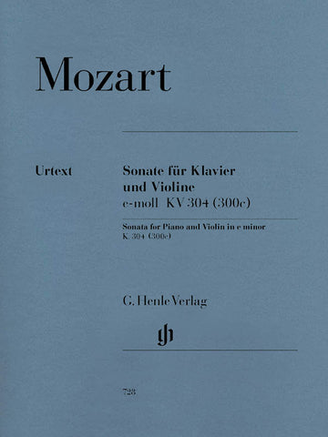 Mozart - Sonata in E, K. 304 - Violin and Piano