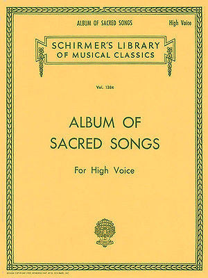 Various - Album of Sacred Songs - High Voice