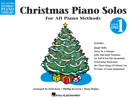 Hal Leonard Student Piano Library: Christmas Piano Solos, Level 1 - Piano Method