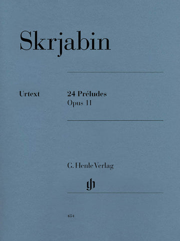 Scriabin, ed. Rubcova – 24 Preludes, Op. 11 – Piano