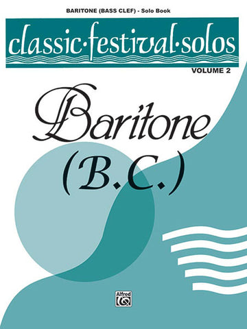 Lamb, ed. - Classic Festival Solos, Vol. 2 - Baritone B.C.