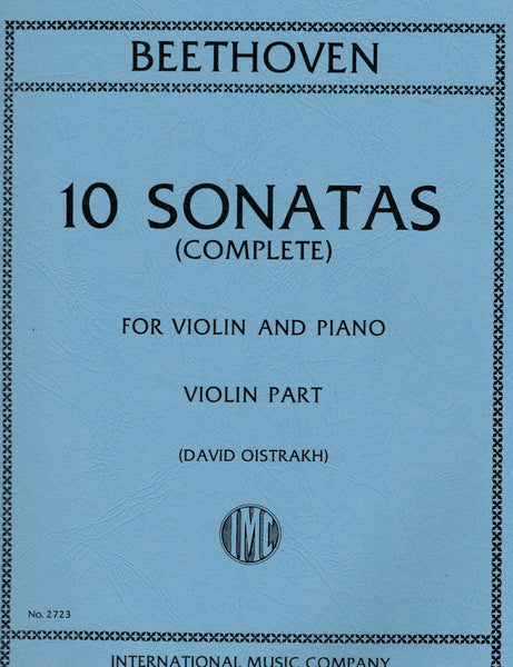 Beethoven (ed. Oistrakh) - 10 Sonatas - Violin and Piano