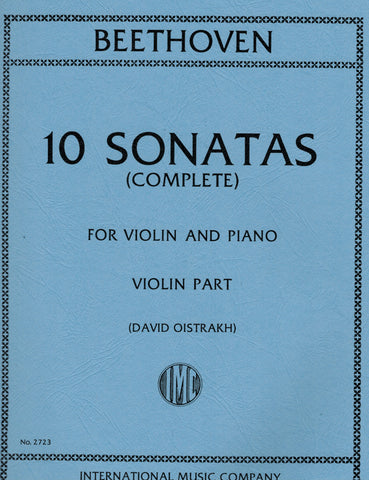 Beethoven (ed. Oistrakh) - 10 Sonatas - Violin and Piano