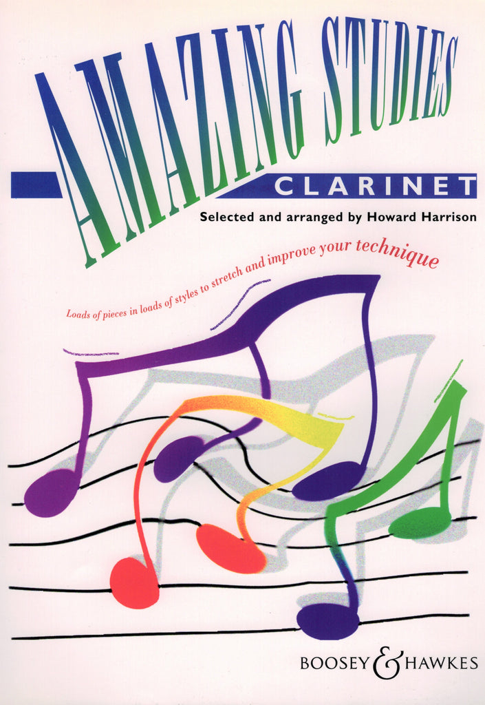 Harrison, ed. – Amazing Studies: Clarinet – Clarinet Method