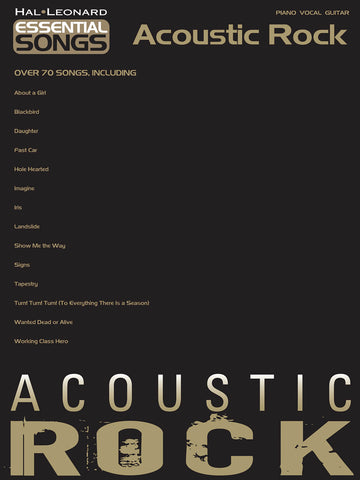 Various – Acoustic Rock – Piano, Vocal, Guitar