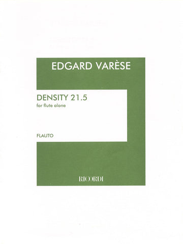 Varese - Density 21.5 - Flute