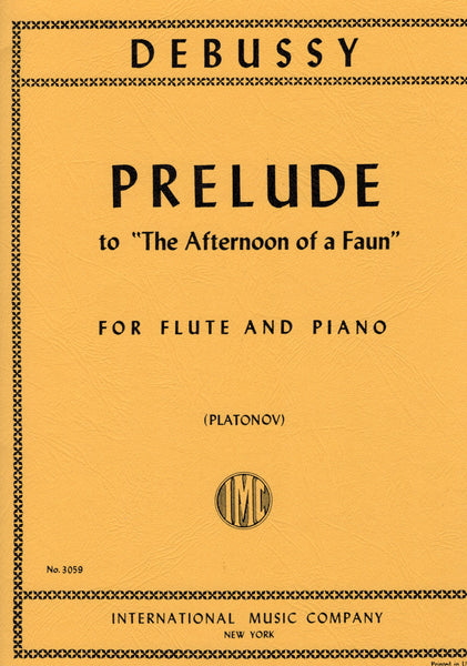 Debussy, ed. Platonov - Prelude to  "The Afternoon of a Faun" - Flute and Piano
