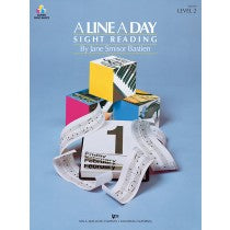 Bastien - Line a Day Sight Reading, Level 2 - Piano Method