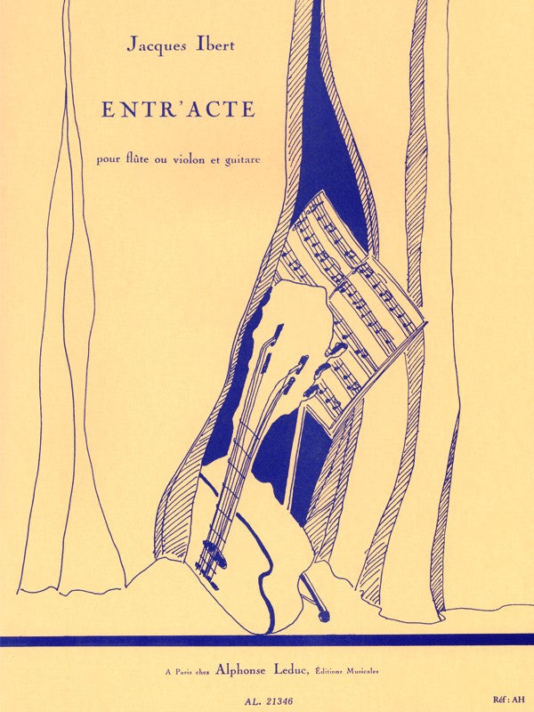 Ibert - Entr'acte - Guitar and Flute