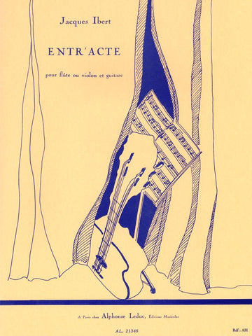 Ibert - Entr'acte - Guitar and Flute