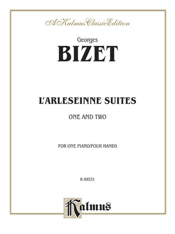 Bizet - L'Arlesienne, Suites 1 and 2 - Piano, 4 Hands