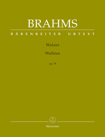 Brahms, ed. Koehn – Waltzes, Op. 39 – Piano