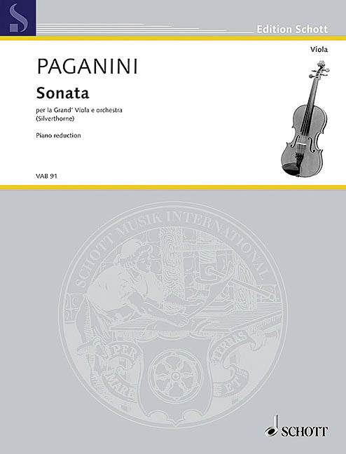 Paganini - Sonata - Viola and Piano